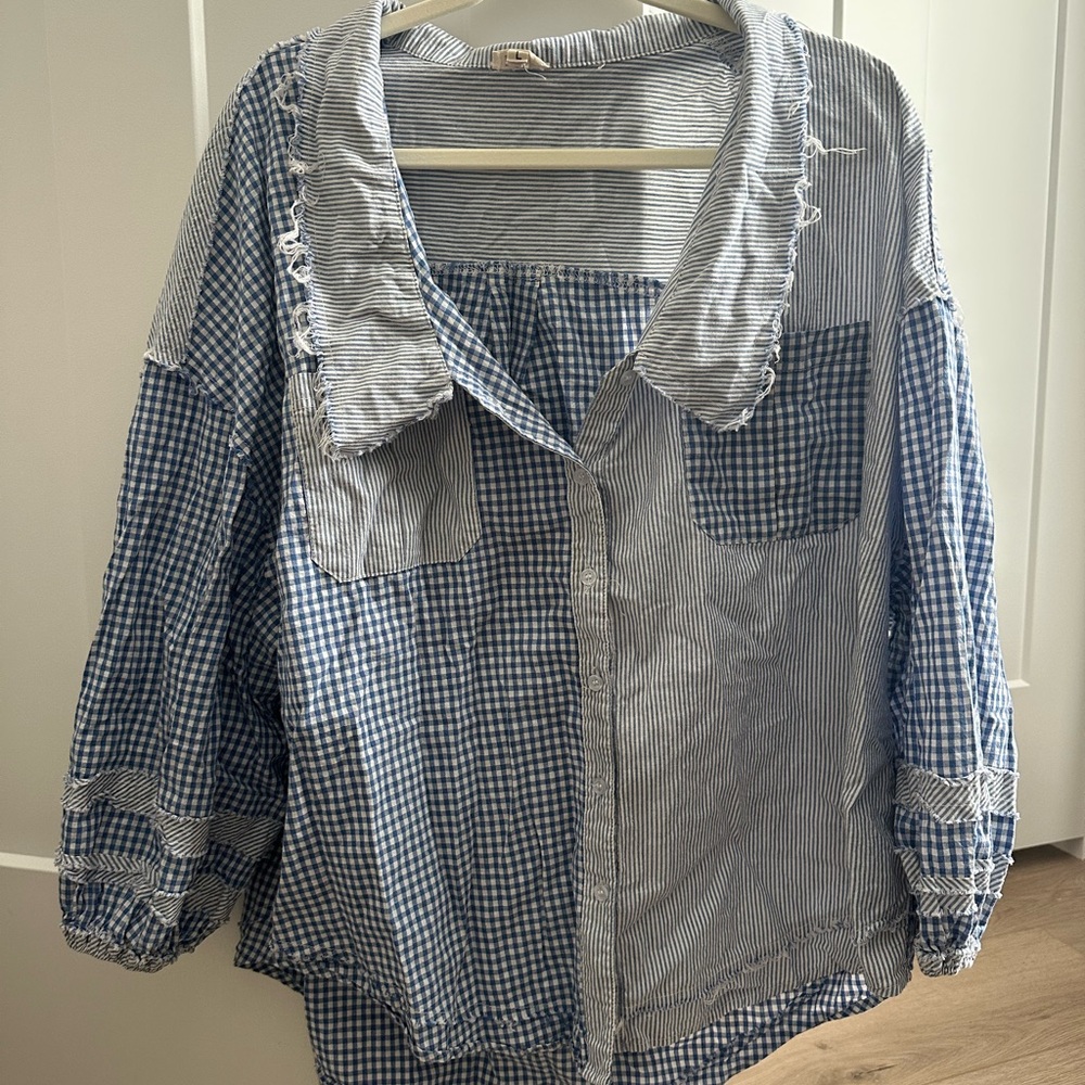 Shop Zoco Gingham Blouse